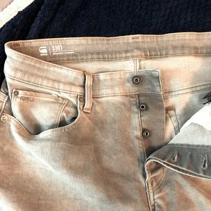 G-Star 3301 Straight Tapered Jeans (Light Aged)
